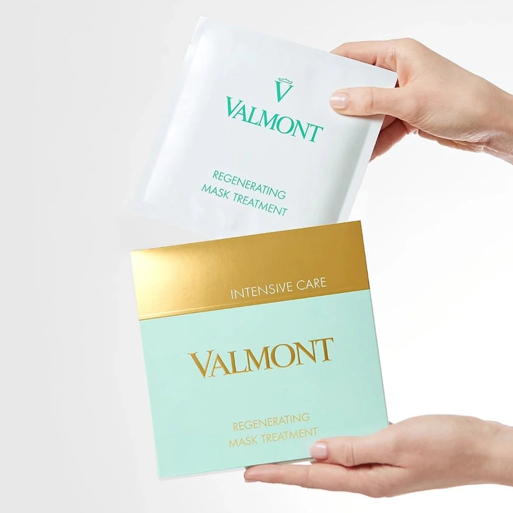 VALMONT Regenerating Mask Treatment 5шт - Відновлююча колагенова маска для обличчя - фото №4